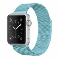 Ремешок на Apple watch 42/44/45mm Milanese Loop Band Sea Blue